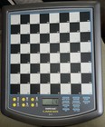 Sharper Image Lancer 2 In 1 Electronic Chess Checkers Computer Game   Case Vguc