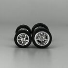 Chrome Gasser muscle Mags - 10 12mm For Hot Wheels