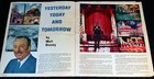 Disneyland 1965 Tencennial 10th Anniversary Souvenir Walt Disney History Vault