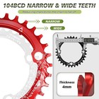 Bucklos Mtb Mountain Bike Single Speed Square Taper Crankset -170mm Cranksets   
