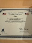 Donald Trump Jan 20 2025  Inauguration 47th Pres U s  Flag Flown Over Us Capitol