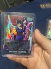 Dragon Ball Super Tcg Son Gohan   Childhood Holo Card Custom Leader Double Holo