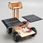 Diy Solar Powered Car Kit Wooden Stem Puzzle Science Toy Kids Educational Gift