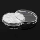 10 Direct Fit 40 6mm Airtight Capsule Holders - American Silver Eagle 1 Oz Coins