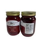 Amish Muscadine Grape Jelly Non Gmo All Natural Vegan - 18 Oz - 2 Jars