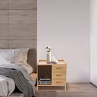 3-tier Bedroom Bedside Table Nightstand End Side Organizer Drawers Storage Box