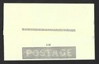 Unaddressed Mulready Replica With Reproduction Penny Black