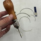 Speedy Stitcher Sewing Awl Needles Bobbin Leather Canvas Heavy Duty Tool