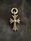 Chrome Hearts Tiny Ch Cross After Pave Diamond