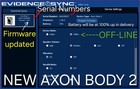 Axon Body 2 Off-line  Openbox  Sync Cable  Mount Options    826 20 Msrp  