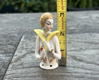 Rare Antique German 3  Art Deco Flapper Porcelain Half Doll Arms Away  961
