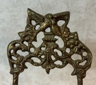 Vintage Brass India Ornate Decorative Picture Art Easel Display 14 
