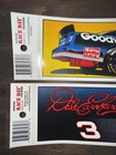 Nascar Dale Earnhardt Sr  3 Bumper Stickers Lot Of 2 Vintage Decals Nos Vtg 3x11