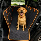 Dog Car Seat Cover For Back Seat  Waterproof Seat Protector Scratchproof - Black
