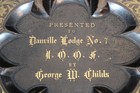 Rare Antique 1887 Ioof Danville Lodge No  7 Bible Internation Order Odd Fellows