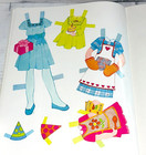 My Little Sister Paper Dolls Uncut Vintage 1983  Book Fresh Clean Unused