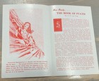 The Book Of Ptath A  E  Van Vogt Original Advertising Leaflet 1947 Fantasy Press