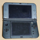 Nintendo New 3ds Ll Xl Metallic Black Console Japan Region Locked 0383