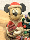 Disney Harmony Kingdom Christmas Mickey Mouse  cookies For Santa  Trinket Box