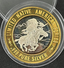 Chief Washakie Shoshone Limited Native American Series Silver Strike Casino Coin