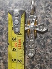 Gold   Silver Color Cross Medal