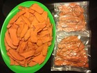 All Natural Sweet Potato Dog Treats - Honey Coated  Made In Usa  No Chemicals  