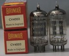 Cv4003 Brimar Made In England Amplitrex Tested 1 Match Pair  2pcs 