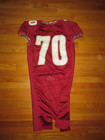 Authentic Florida State Seminoles Vtg 2000s Y2k Game Worn   Football Jersey 52
