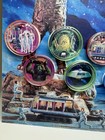 Lost In Space Custom Retro Vending Gumball  Display Card With 7 Children   s Rings