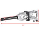 1  Air Impact Wrench Gun Heavy Duty Commercial Truck Mechanics With Storage Case