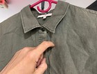 7 For All Mankind Linen Jumper Jumpsuit Romper  Medium Green Womens Women s