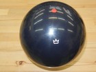 Nib 15  Brunswick Danger Zone Black Solid Bowling Ball 15 3 3-4  Pin 2 90oz Tw
