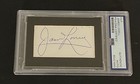 Nasa Astronaut James Lovell Signed Cut Signature Autographed Slabbed Psa dna