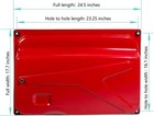 Universal 7 Gallon Generator Gas Fuel Tank With Compatible With Honda Generator