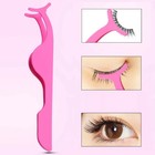 False Eyelash Tweezers False Eyelashes Applicator Eyelash Extension New Tool 1pc