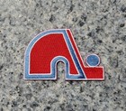 Vintage Quebec Nordiques   Logo Patch  Nhl  Embroidered  Iron On  3 x2 