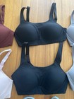 8 Womens Lululemon 36c Sports Bra Black Rust 36 C Wireless Activewear Padded Lot