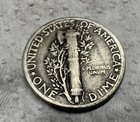 1944   Mercury Dime Silver  No Mint Mark