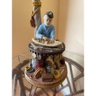 Vintage Nautical Fisherman Boat Builder Table Lamp  Handcrafted Coastal-no Shade