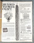 1967 Walbead Beaded Flower Instruction   Arrangement Beading Craft Pattern Book