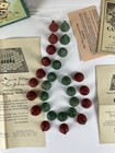 Antique Vintage 1930s Camelot Game Board Complete W pieces No Box Parker Bros