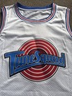 Looney Tunes Space Jam Tune Squad Basketball Jersey Adult Large Lola 10 White