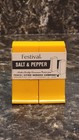 Vintage Yellow   Green Fesco Salt   Pepper Shaker Lot  Mcm - Retro Plastic