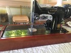 Singer 221 Sewing Machine Wood Base