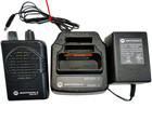 Oem Motorola Minitor V  5  Uhf Pager Sv 450-457 99 Charger Battery Ac 453 6250