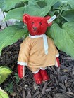 Steiff Alfonzo Bear First Ltd Ed Vintage Red Bear Cossack Outfit 406195