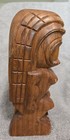 Vintage Hand Carved Wood Tiki Statue Idol God Hawaii Luau Bar Decor