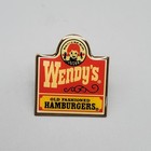Vintage Wendy s Old Fashion Hamburgers Lapel Hat Pin