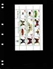  38 00 Scott Value - 2002 Bolivia Butterflies S s Insects  Scarcer Cv Mnh Nh Umm