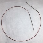 Chiaogoo Knit Red Lace Stainless Steel Circular Knitting Needles 40    - Size 1 5
